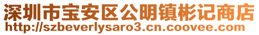 深圳市寶安區公明鎮彬記商店