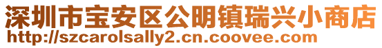 深圳市寶安區公明鎮瑞興小商店