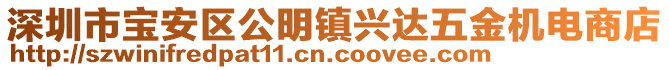 深圳市寶安區(qū)公明鎮(zhèn)興達(dá)五金機(jī)電商店