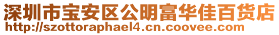 深圳市寶安區公明富華佳百貨店