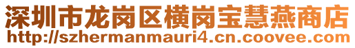 深圳市龍崗區(qū)橫崗寶慧燕商店