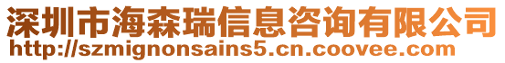 深圳市海森瑞信息咨詢有限公司