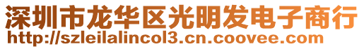 深圳市龍華區(qū)光明發(fā)電子商行