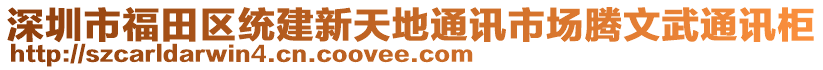 深圳市福田區(qū)統(tǒng)建新天地通訊市場騰文武通訊柜