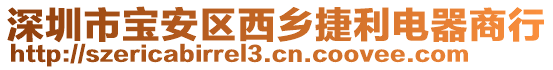 深圳市寶安區(qū)西鄉(xiāng)捷利電器商行