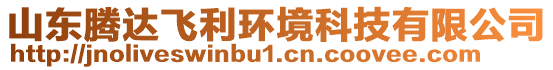 山東騰達飛利環(huán)境科技有限公司