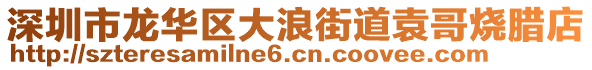 深圳市龍華區(qū)大浪街道袁哥燒臘店