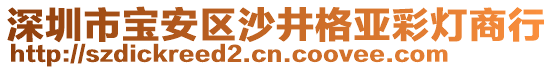 深圳市寶安區(qū)沙井格亞彩燈商行