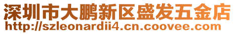 深圳市大鵬新區(qū)盛發(fā)五金店