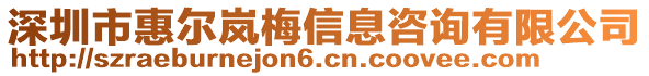 深圳市惠爾嵐梅信息咨詢有限公司