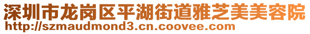 深圳市龍崗區(qū)平湖街道雅芝美美容院