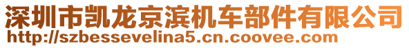 深圳市凱龍京濱機車部件有限公司