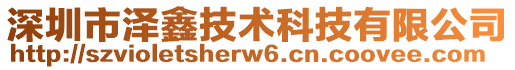 深圳市澤鑫技術(shù)科技有限公司