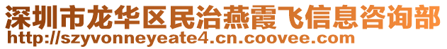 深圳市龍華區(qū)民治燕霞飛信息咨詢部