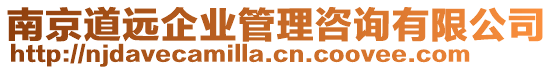 南京道遠企業管理咨詢有限公司