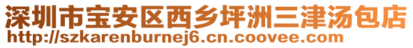 深圳市寶安區(qū)西鄉(xiāng)坪洲三津湯包店