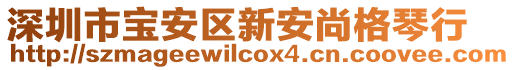 深圳市寶安區新安尚格琴行