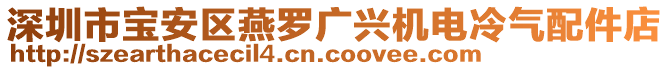 深圳市寶安區(qū)燕羅廣興機電冷氣配件店