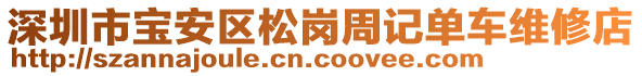 深圳市寶安區(qū)松崗周記單車維修店