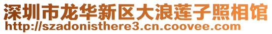 深圳市龍華新區(qū)大浪蓮子照相館