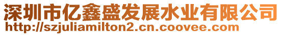 深圳市億鑫盛發展水業有限公司