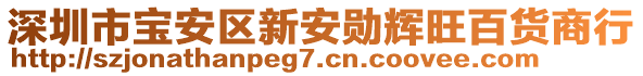 深圳市寶安區(qū)新安勛輝旺百貨商行