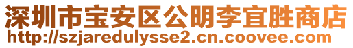 深圳市寶安區(qū)公明李宜勝商店