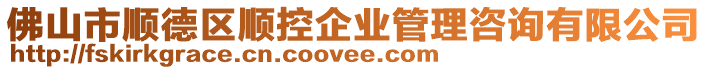佛山市順德區(qū)順控企業(yè)管理咨詢有限公司