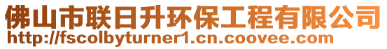 佛山市聯(lián)日升環(huán)保工程有限公司