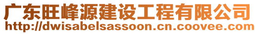 廣東旺峰源建設工程有限公司