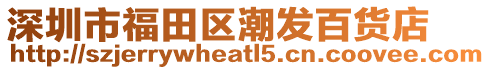深圳市福田區(qū)潮發(fā)百貨店