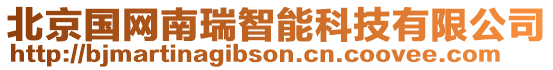 北京國網南瑞智能科技有限公司