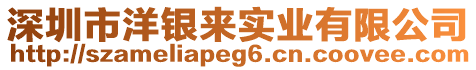 深圳市洋銀來實(shí)業(yè)有限公司