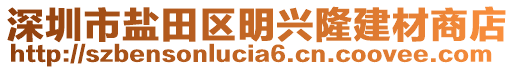 深圳市鹽田區(qū)明興隆建材商店