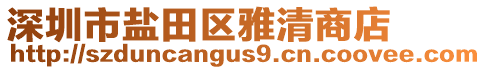 深圳市鹽田區(qū)雅清商店