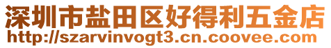 深圳市鹽田區(qū)好得利五金店