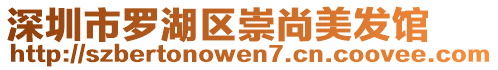 深圳市羅湖區(qū)崇尚美發(fā)館