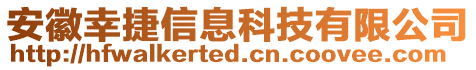 安徽幸捷信息科技有限公司