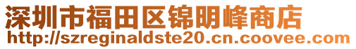 深圳市福田區(qū)錦明峰商店