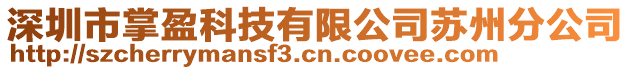 深圳市掌盈科技有限公司蘇州分公司