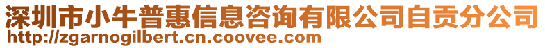 深圳市小牛普惠信息咨詢有限公司自貢分公司