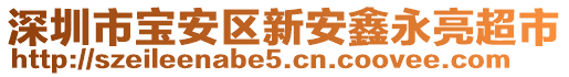 深圳市寶安區(qū)新安鑫永亮超市