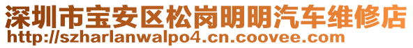 深圳市寶安區(qū)松崗明明汽車維修店