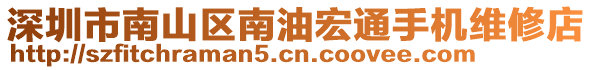 深圳市南山區(qū)南油宏通手機維修店