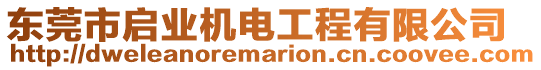 東莞市啟業(yè)機電工程有限公司