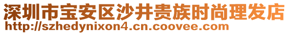 深圳市寶安區(qū)沙井貴族時(shí)尚理發(fā)店