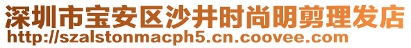 深圳市寶安區(qū)沙井時尚明剪理發(fā)店