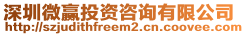 深圳微贏投資咨詢有限公司