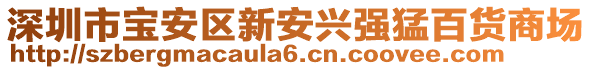 深圳市寶安區新安興強猛百貨商場