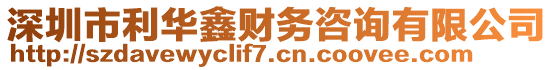 深圳市利華鑫財務咨詢有限公司